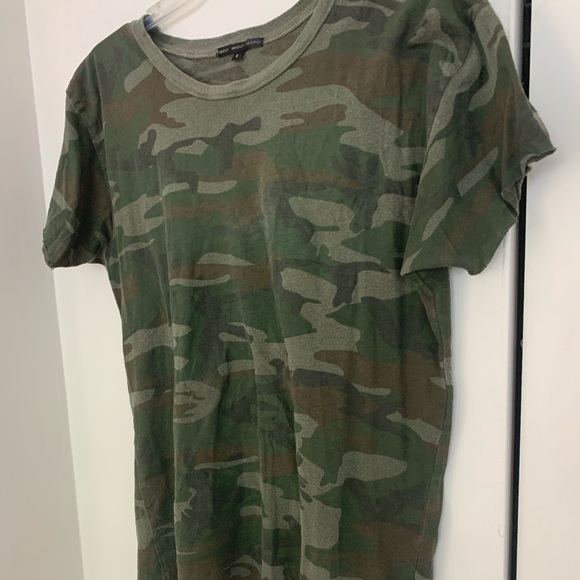 Truly Madly Deeply Khaki Green Camouflage T-Shirt - Picture 10 of 14